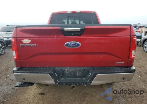 2015 Ford F150 Super Cab из США, поврежденный, VIN 1FTFX1EF3FKE74711